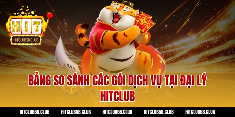 Bảng So Sánh Các Gói Dịch Vụ Tại Đại Lý Hitclub