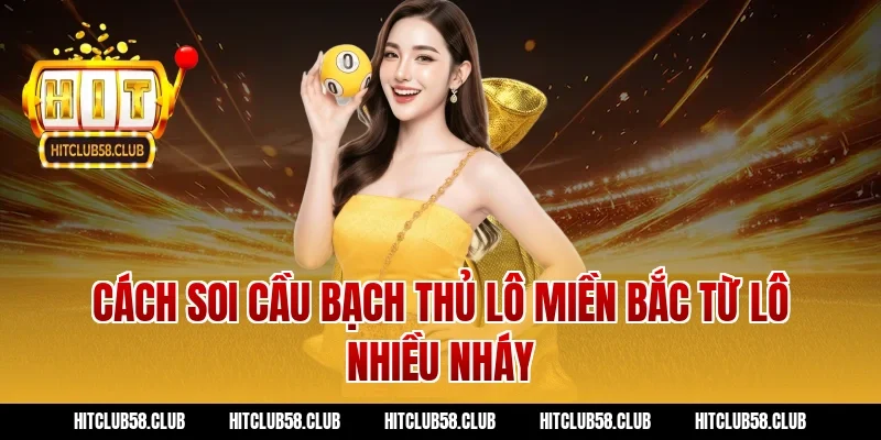 Cách soi cầu bạch thủ lô miền bắc từ lô nhiều nháy
