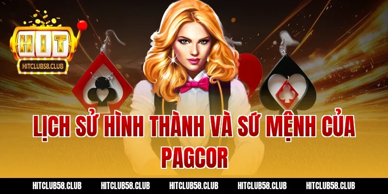 Lịch sử hình thành và sứ mệnh của PAGCOR